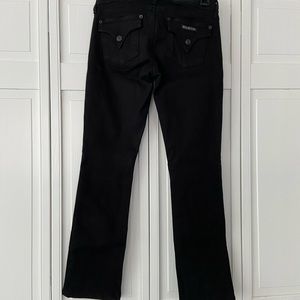 Black denim Hudson jeans